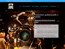 Tablet Screenshot of cinema-interactive-entreprise.com